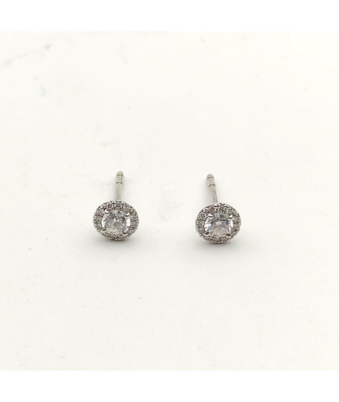 TIFFANY&CO Серебряные платиновые серьги, фото 3