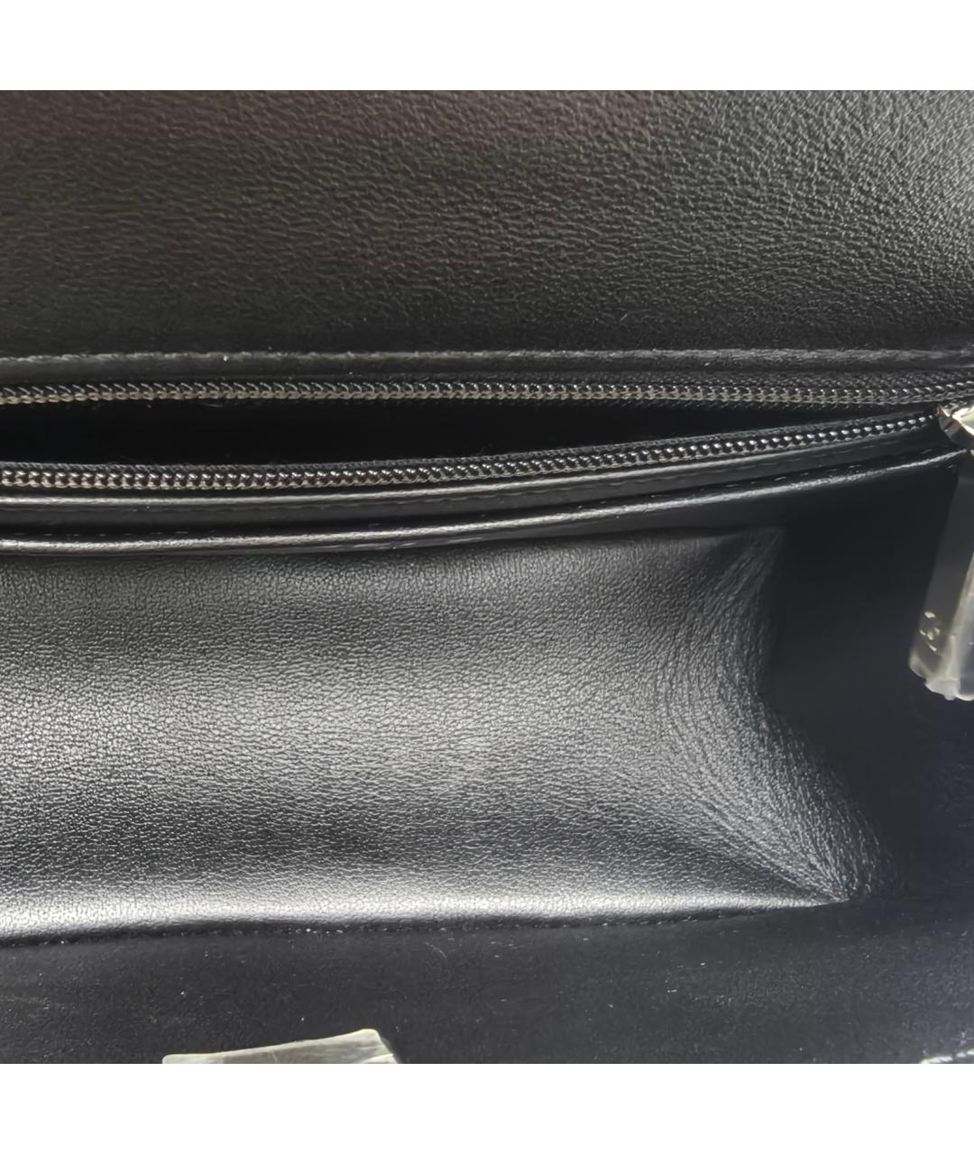 CHANEL Черная сумка через плечо, фото 7