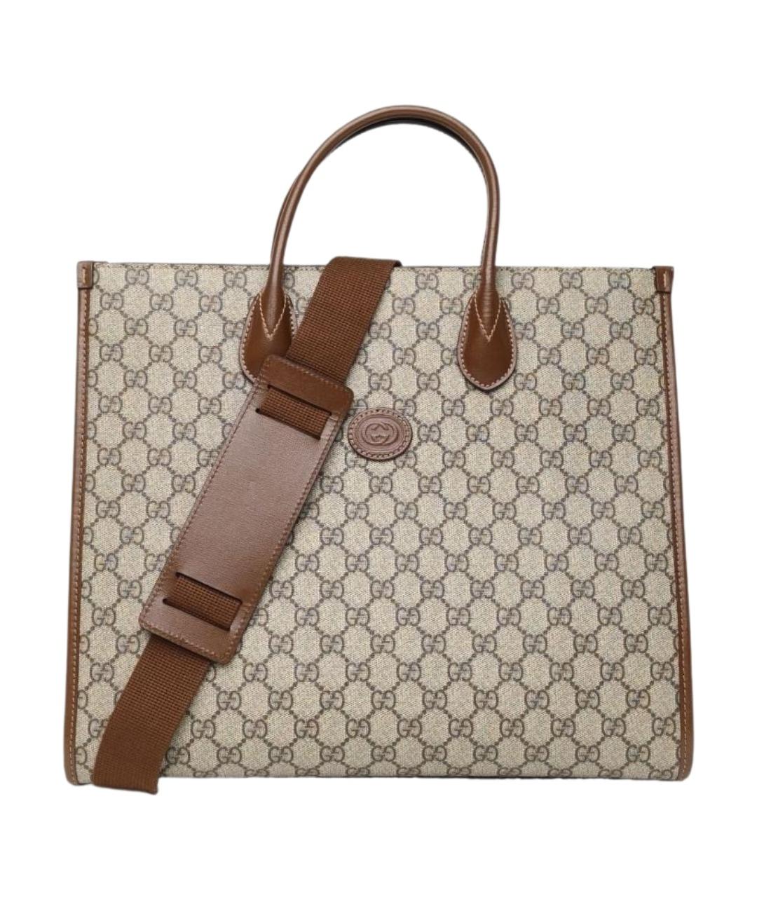 GUCCI Бежевая сумка через плечо, фото 1