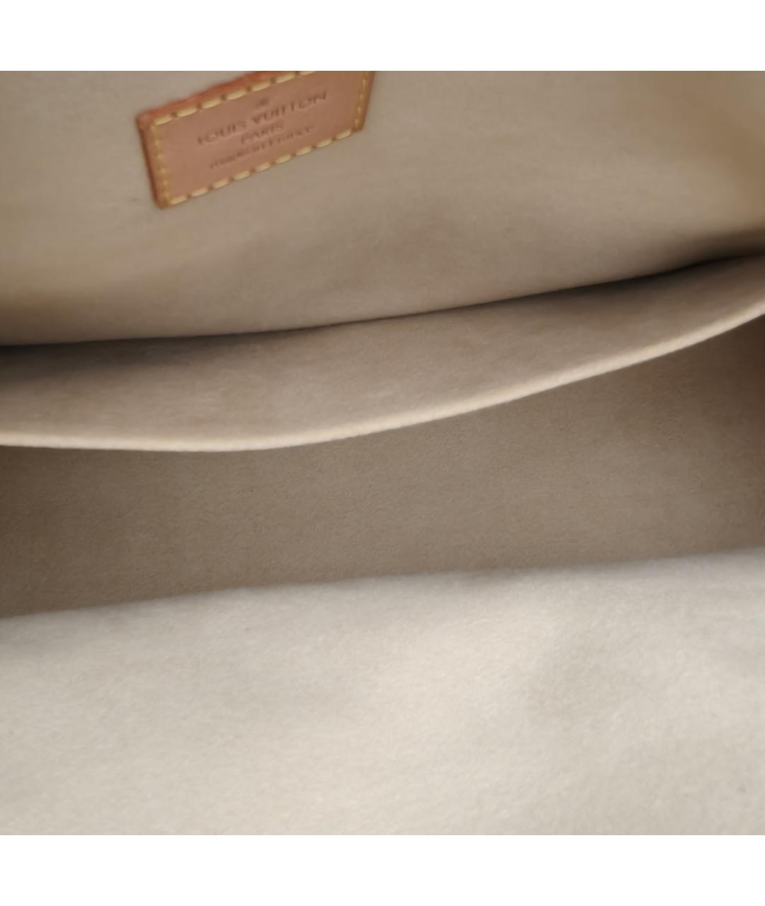 LOUIS VUITTON Коричневая сумка с короткими ручками, фото 6