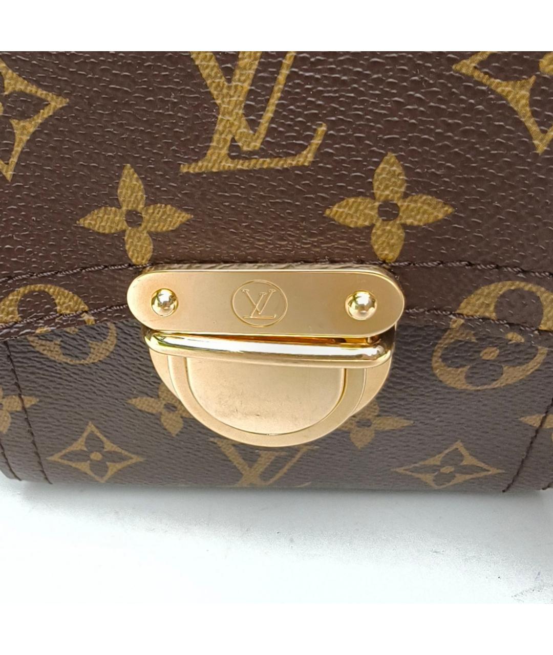 LOUIS VUITTON Коричневая сумка с короткими ручками, фото 7