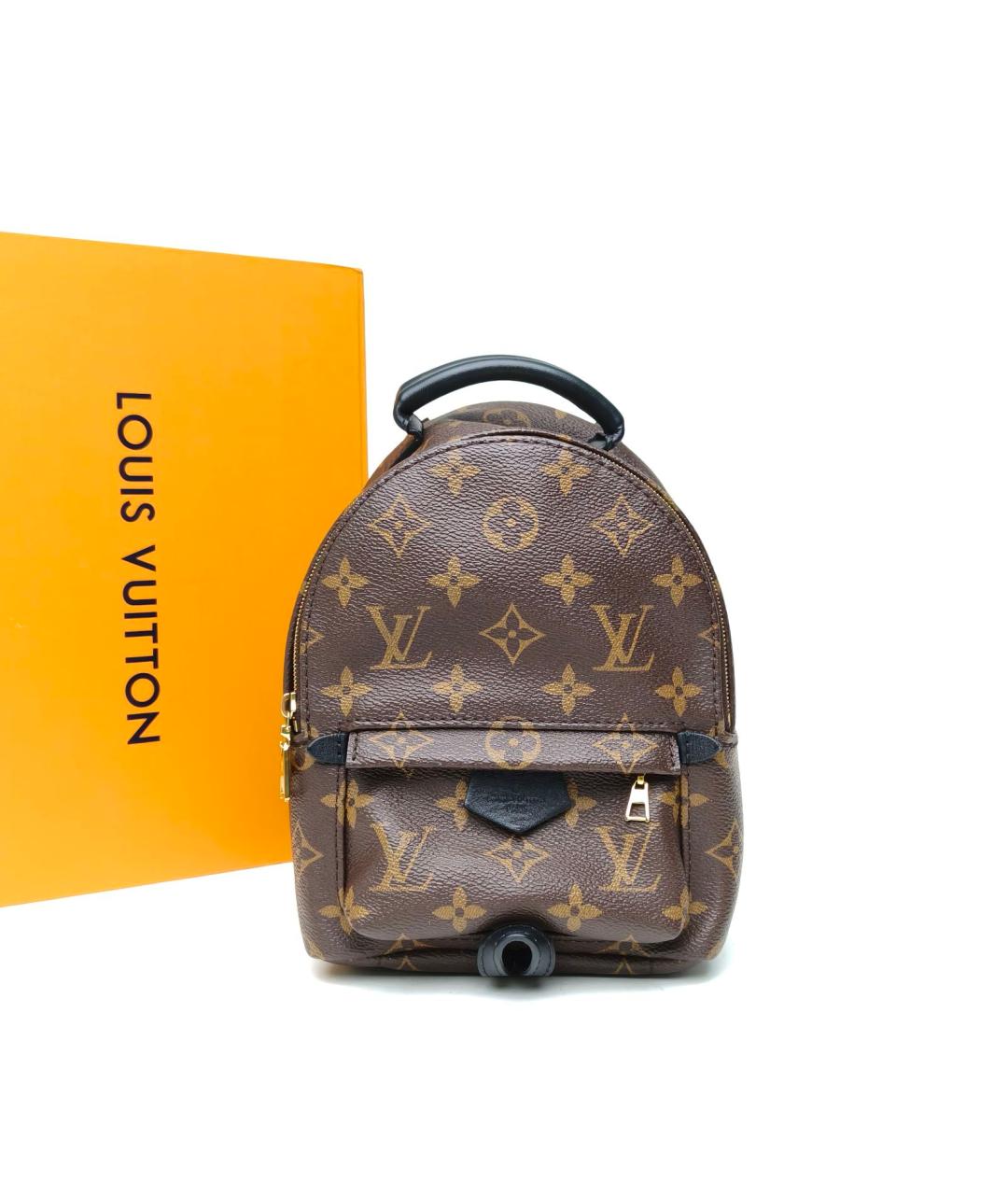 LOUIS VUITTON Коричневый рюкзак, фото 8