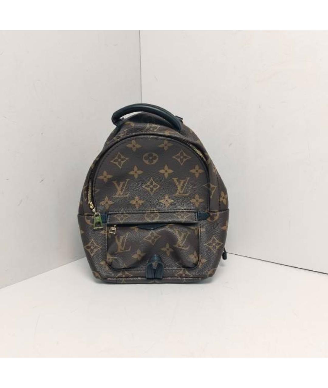 LOUIS VUITTON Коричневый рюкзак, фото 9