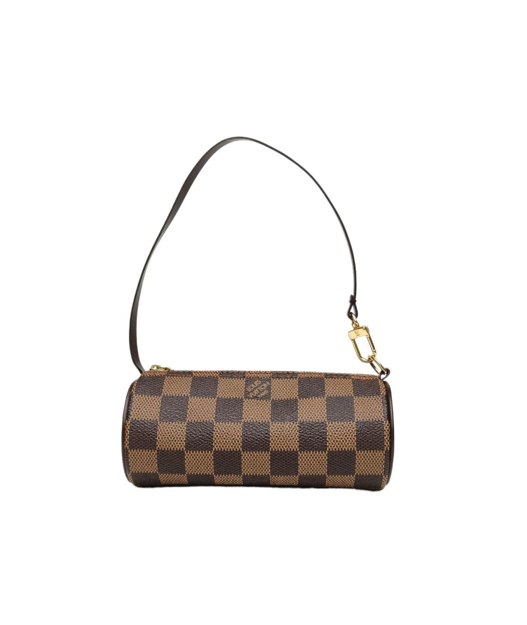 LOUIS VUITTON Коричневая сумка через плечо, фото 9