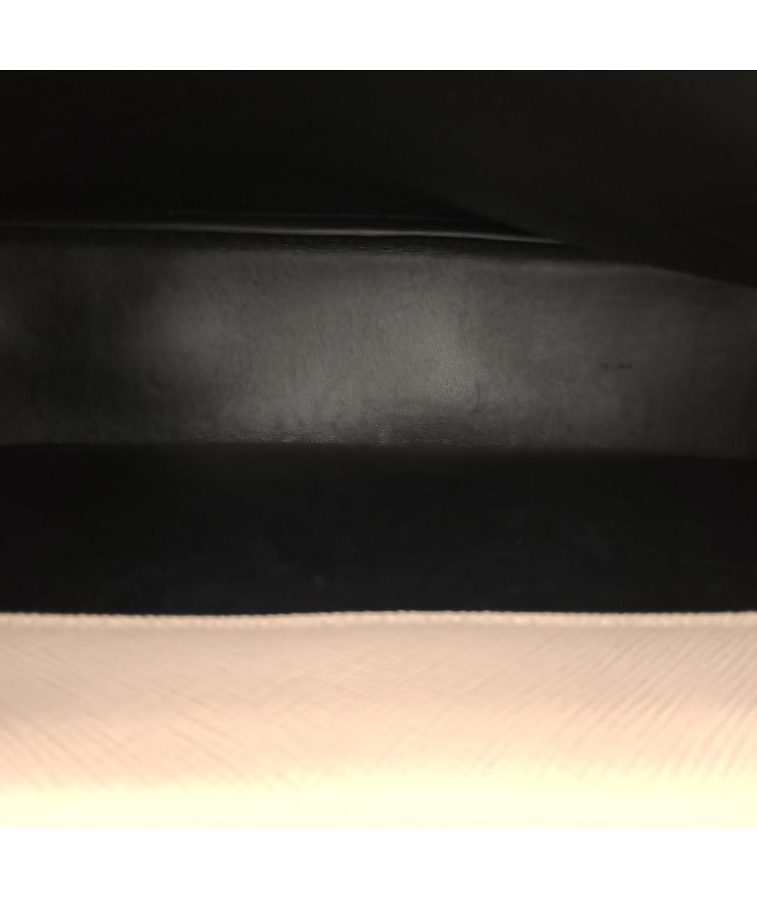 PRADA Бежевая кожаная сумка через плечо, фото 8