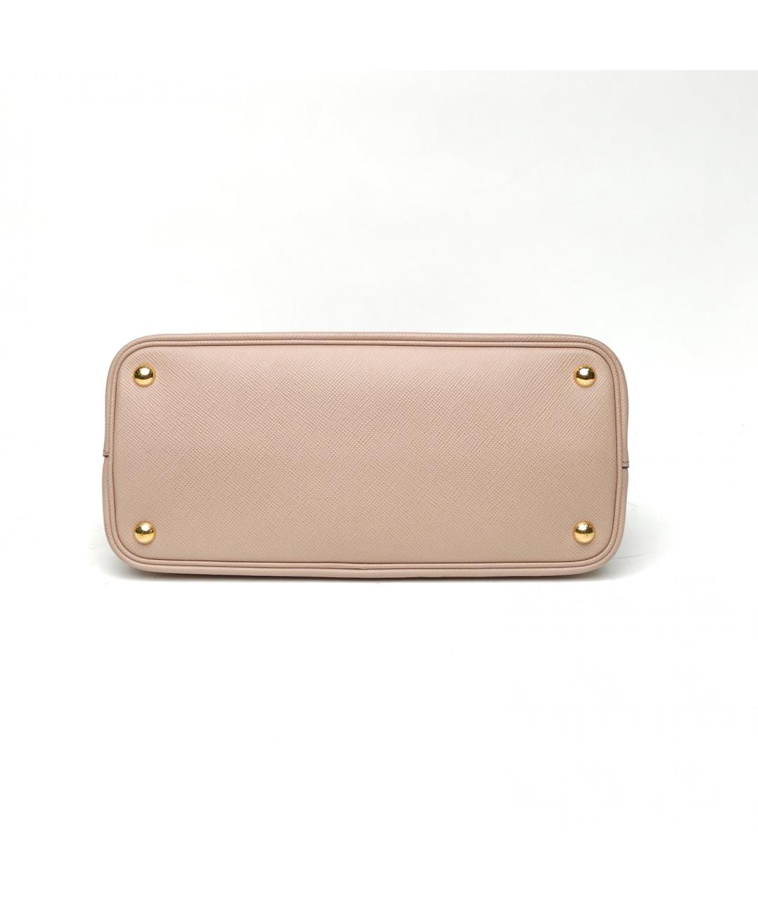 PRADA Бежевая кожаная сумка через плечо, фото 6