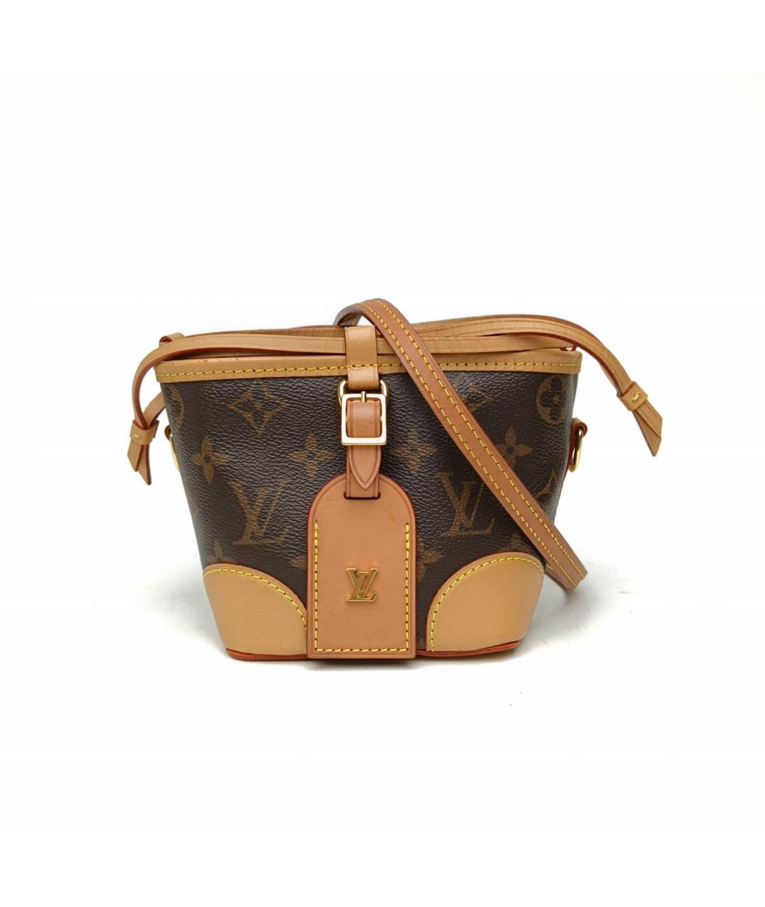 LOUIS VUITTON Коричневая сумка через плечо, фото 2