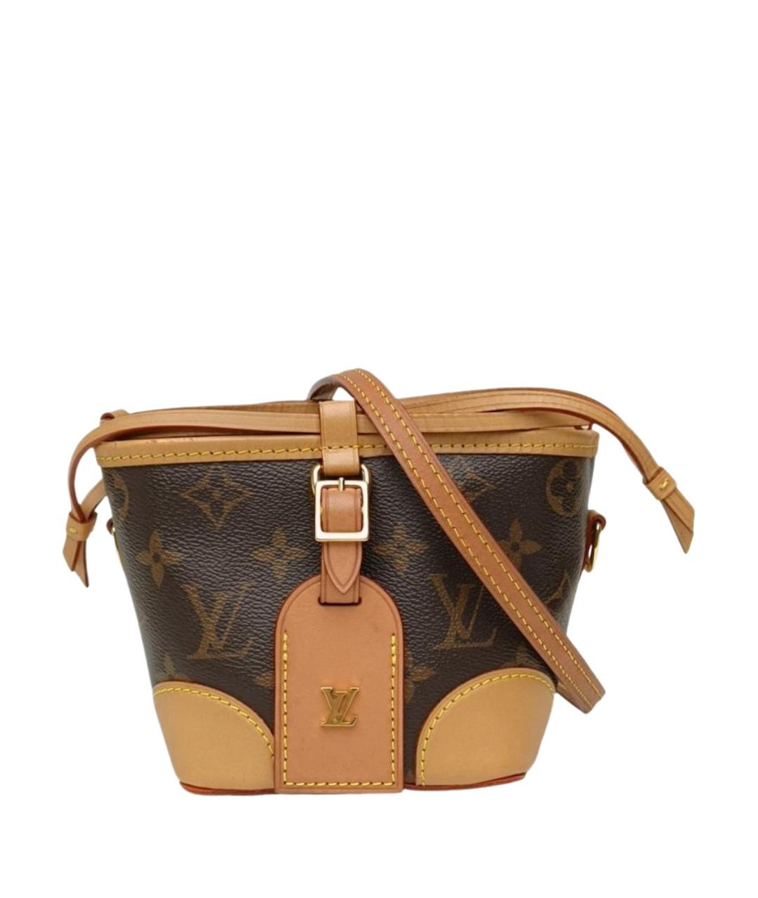 LOUIS VUITTON Коричневая сумка через плечо, фото 1