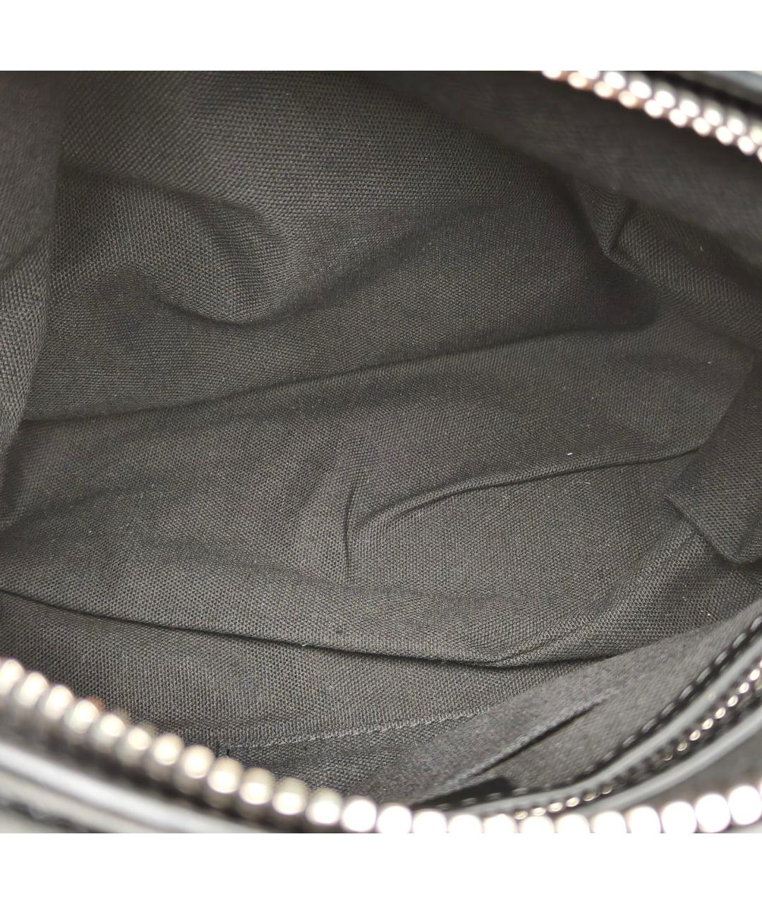 GIVENCHY Черная кожаная сумка с короткими ручками, фото 6