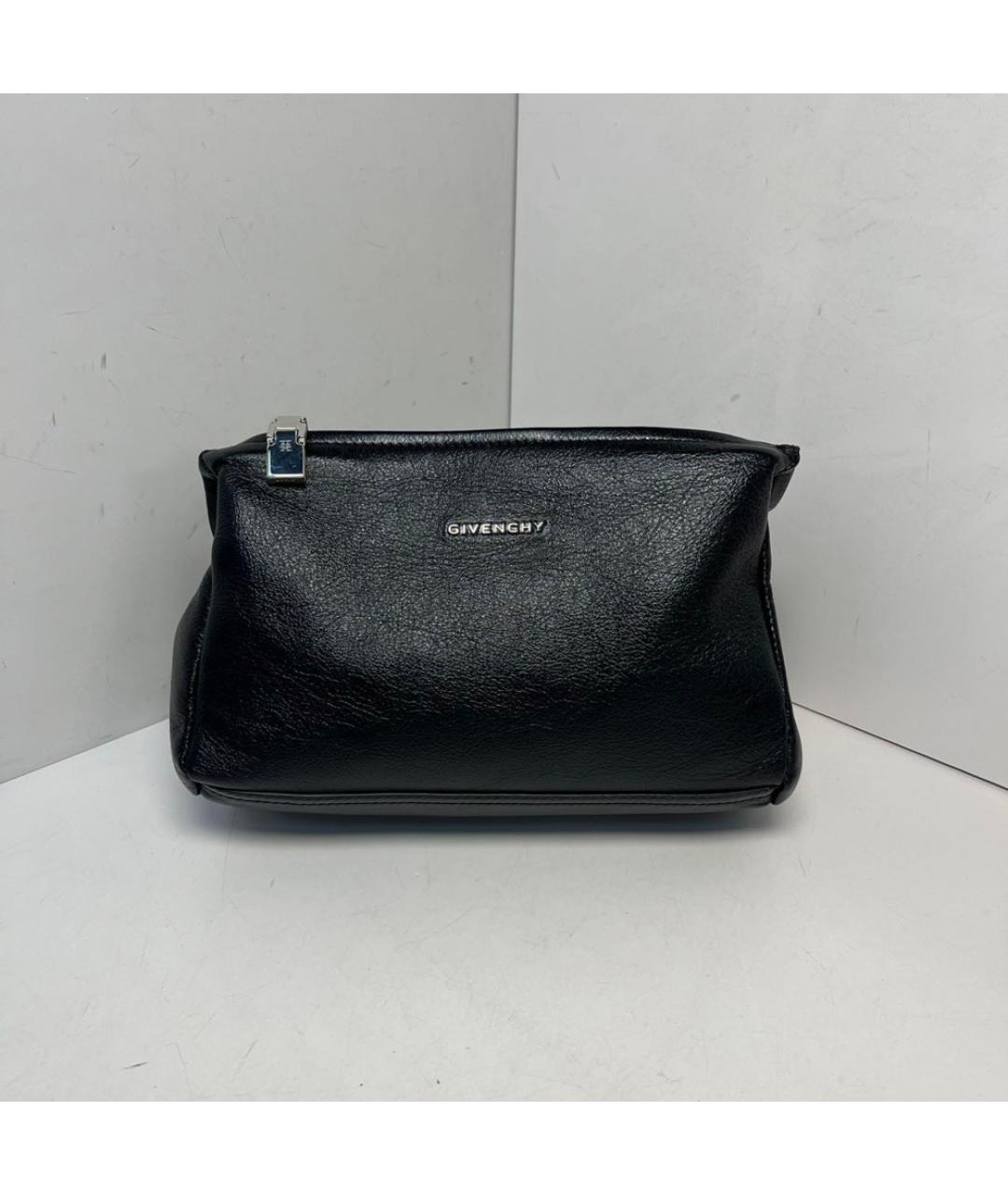 GIVENCHY Черная кожаная сумка с короткими ручками, фото 8