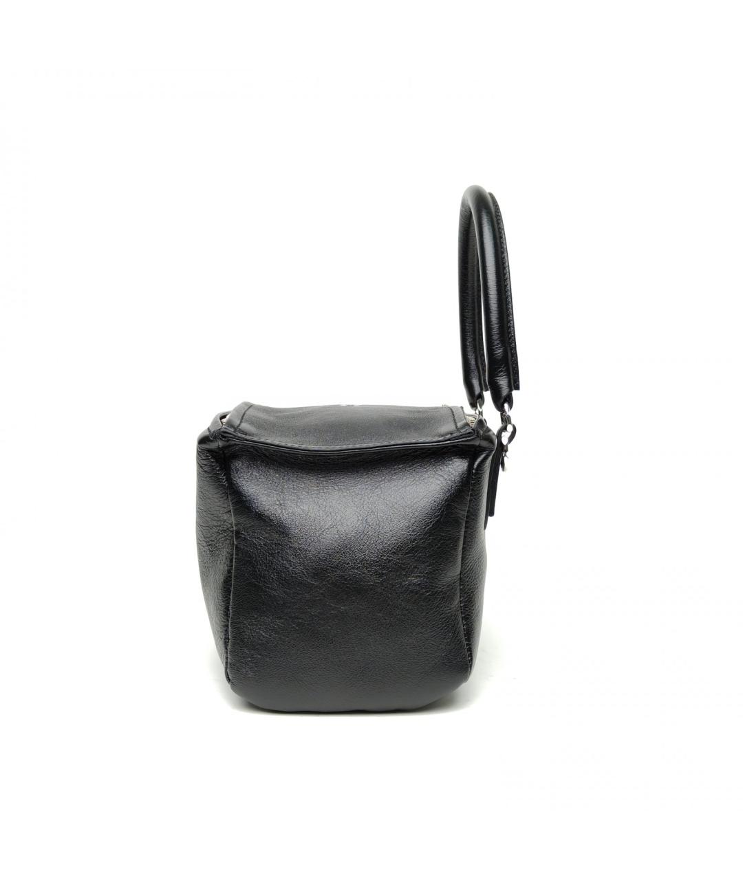 GIVENCHY Черная кожаная сумка с короткими ручками, фото 2