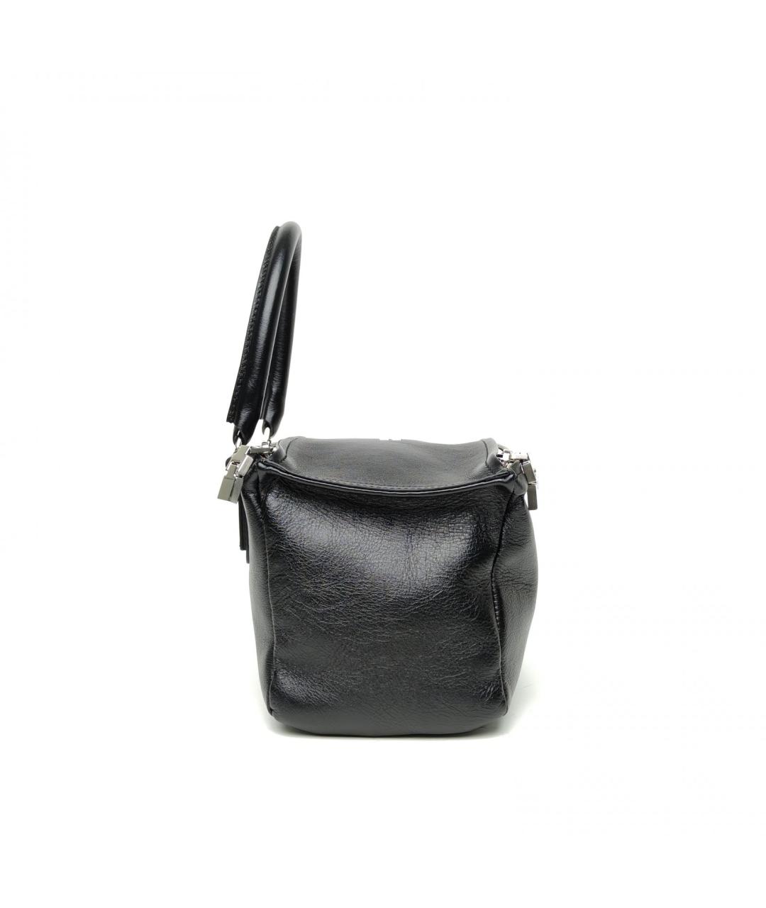 GIVENCHY Черная кожаная сумка с короткими ручками, фото 4