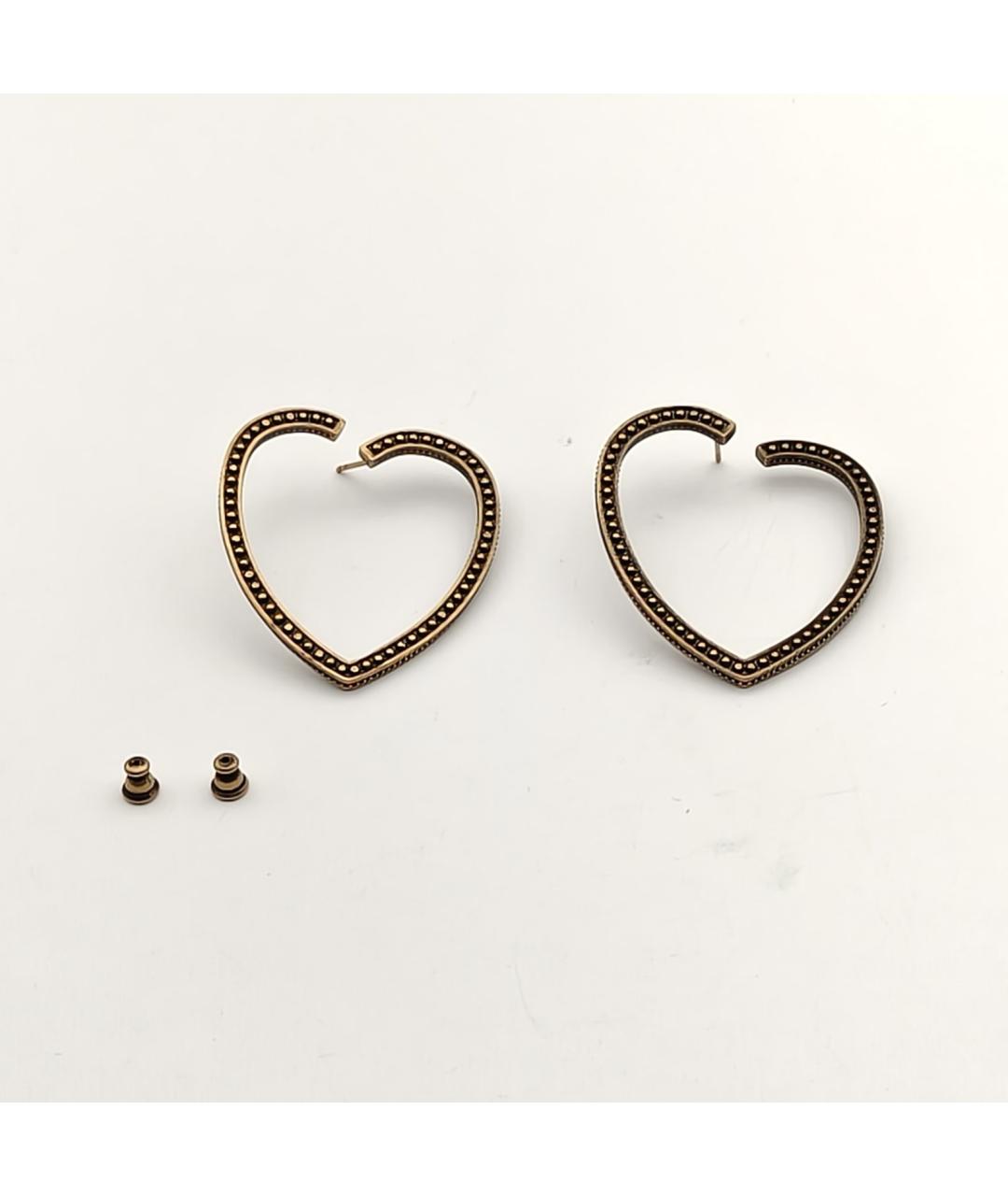 CHRISTIAN DIOR Металлические серьги, фото 4