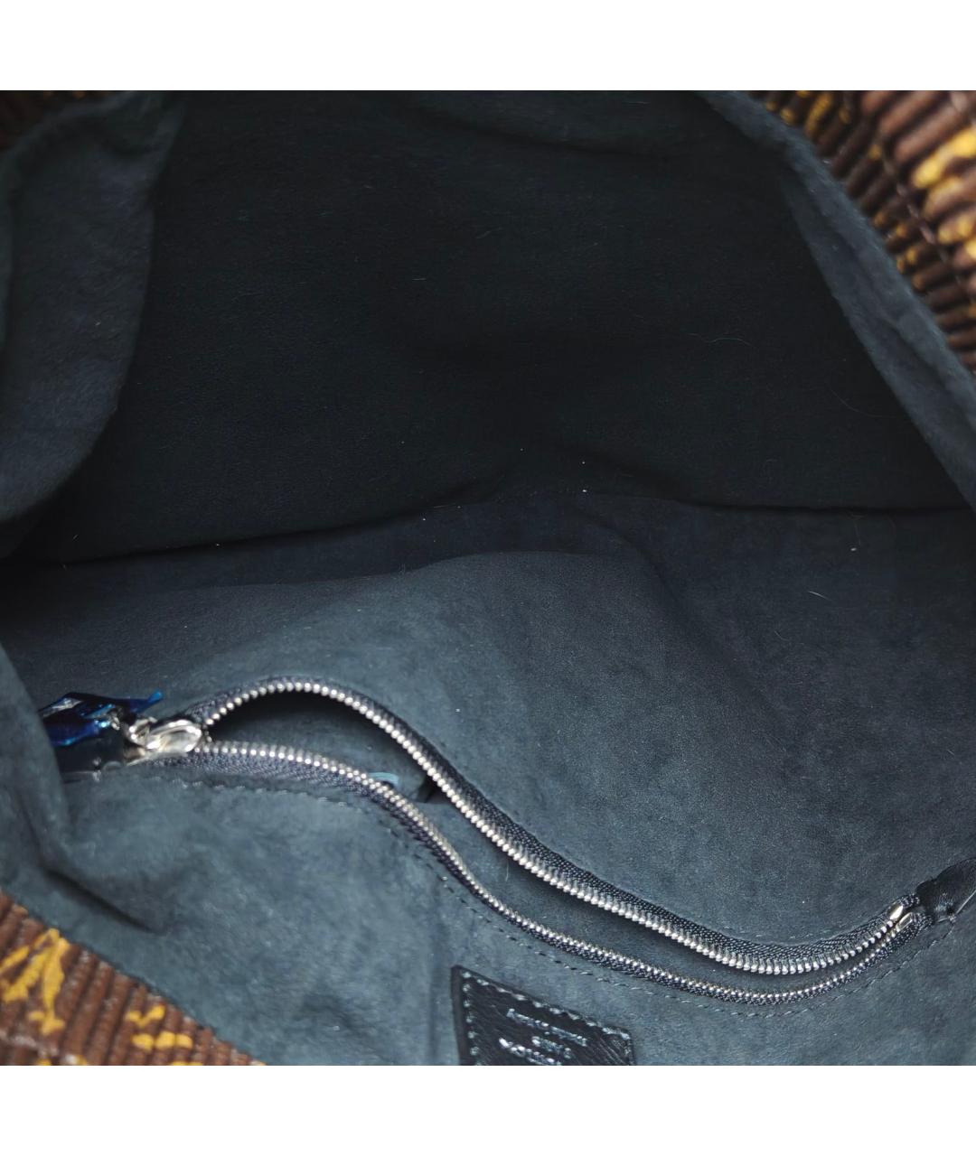 LOUIS VUITTON Коричневая сумка через плечо, фото 8