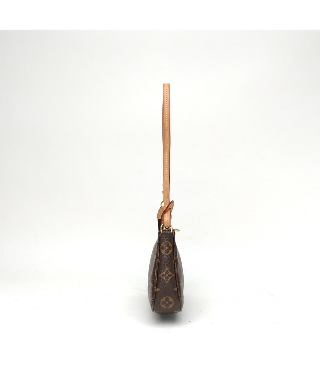 LOUIS VUITTON Коричневая сумка через плечо, фото 5