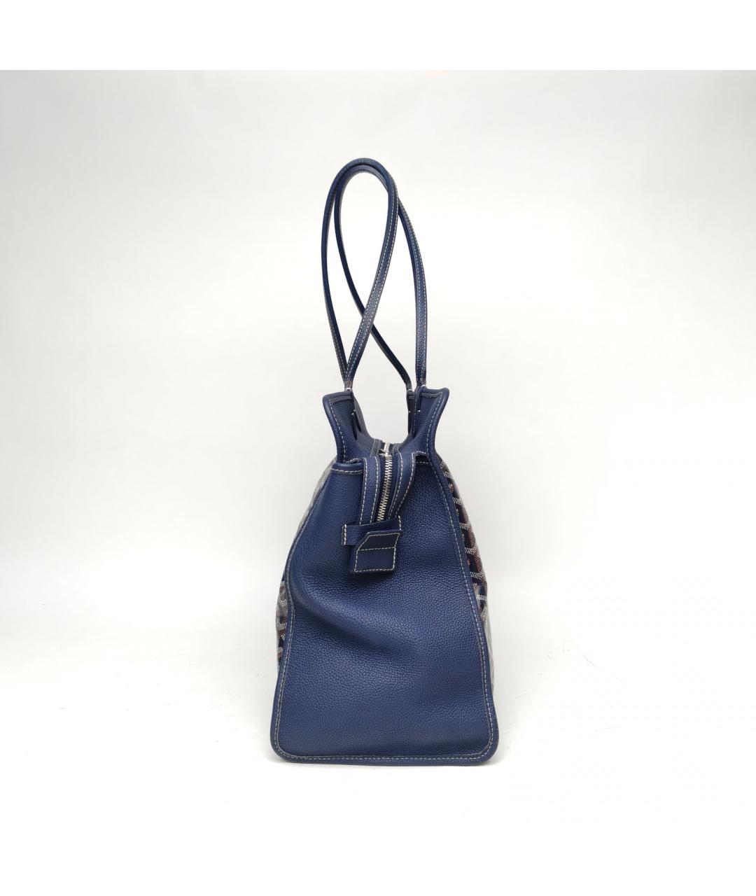 GOYARD Синяя сумка тоут, фото 5