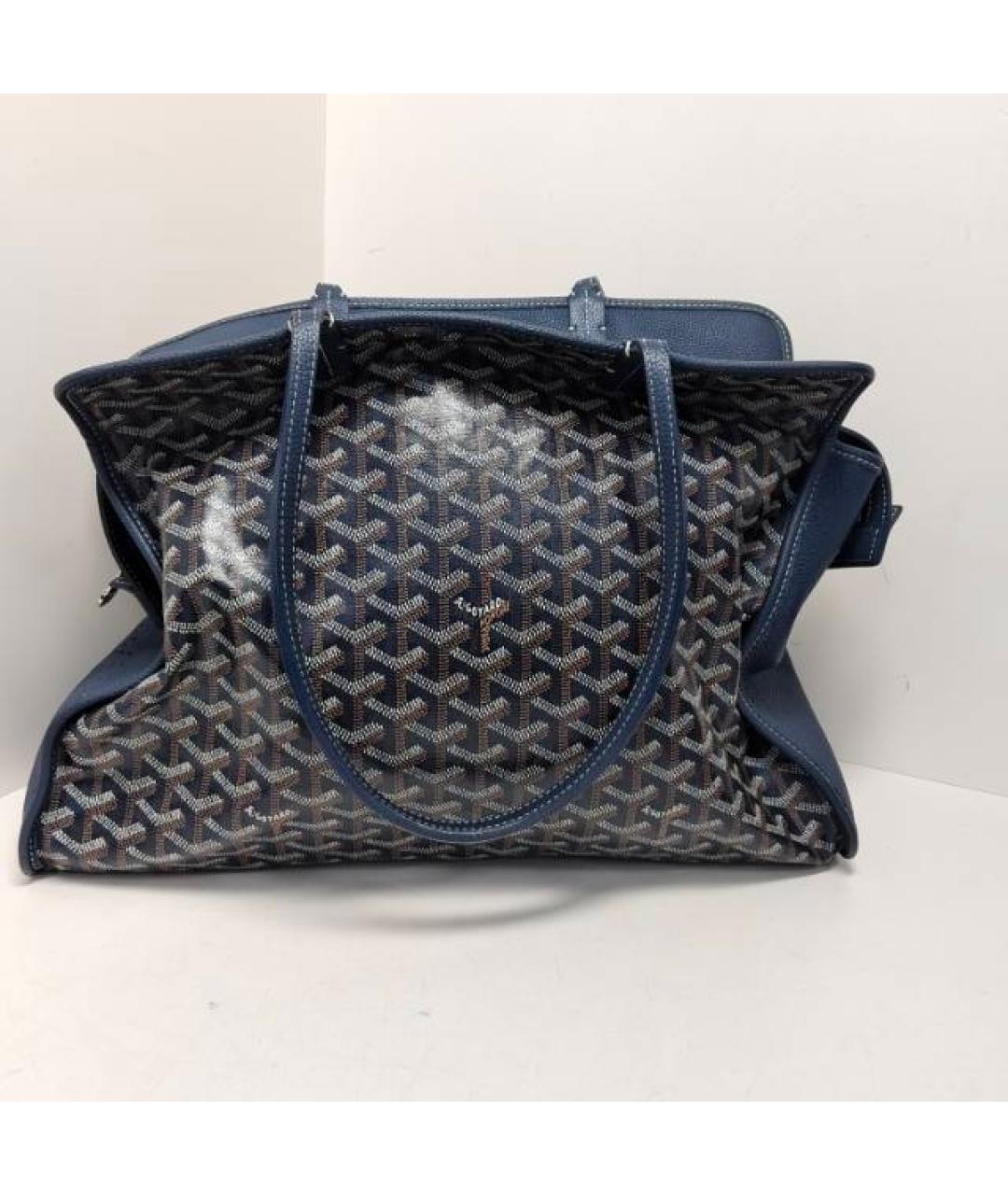 GOYARD Синяя сумка тоут, фото 9