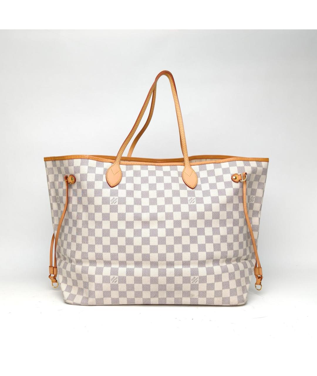 LOUIS VUITTON Белая сумка через плечо, фото 4