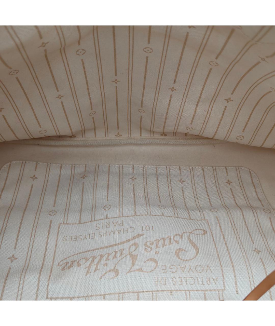 LOUIS VUITTON Белая сумка через плечо, фото 8