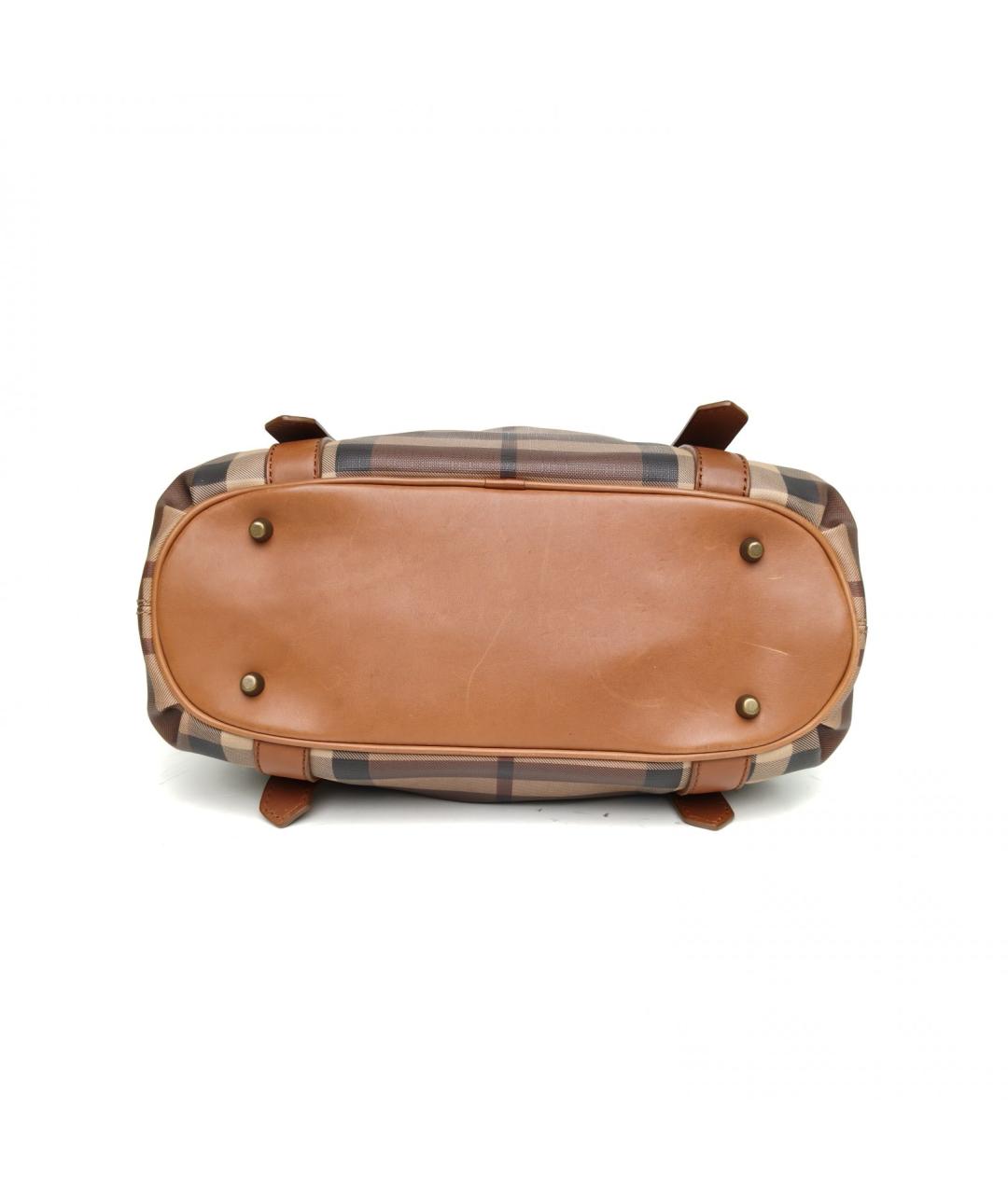 BURBERRY Коричневая сумка через плечо, фото 6