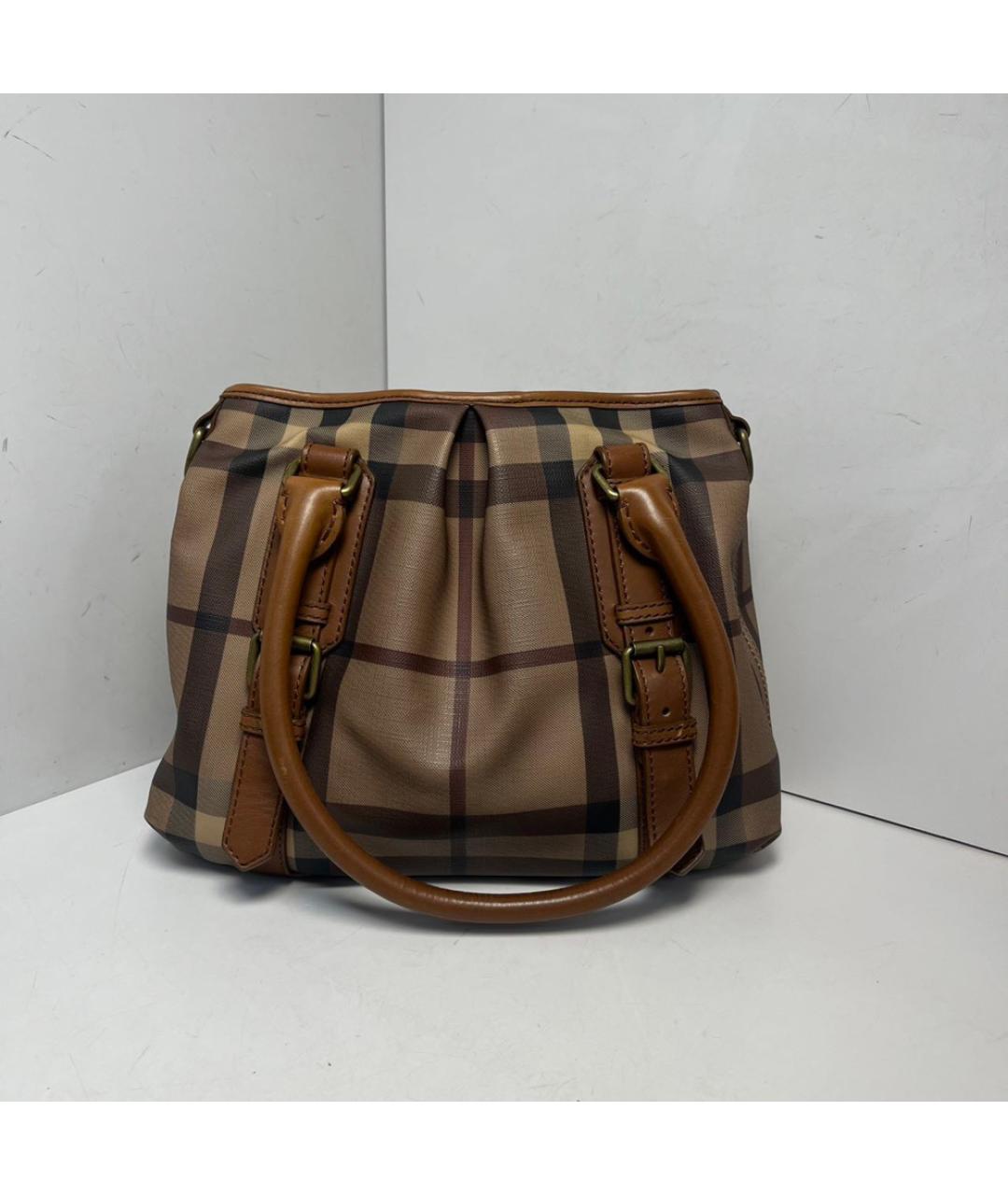 BURBERRY Коричневая сумка через плечо, фото 8