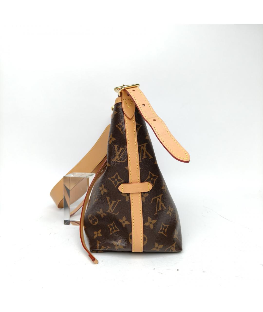 LOUIS VUITTON Коричневая сумка через плечо, фото 5