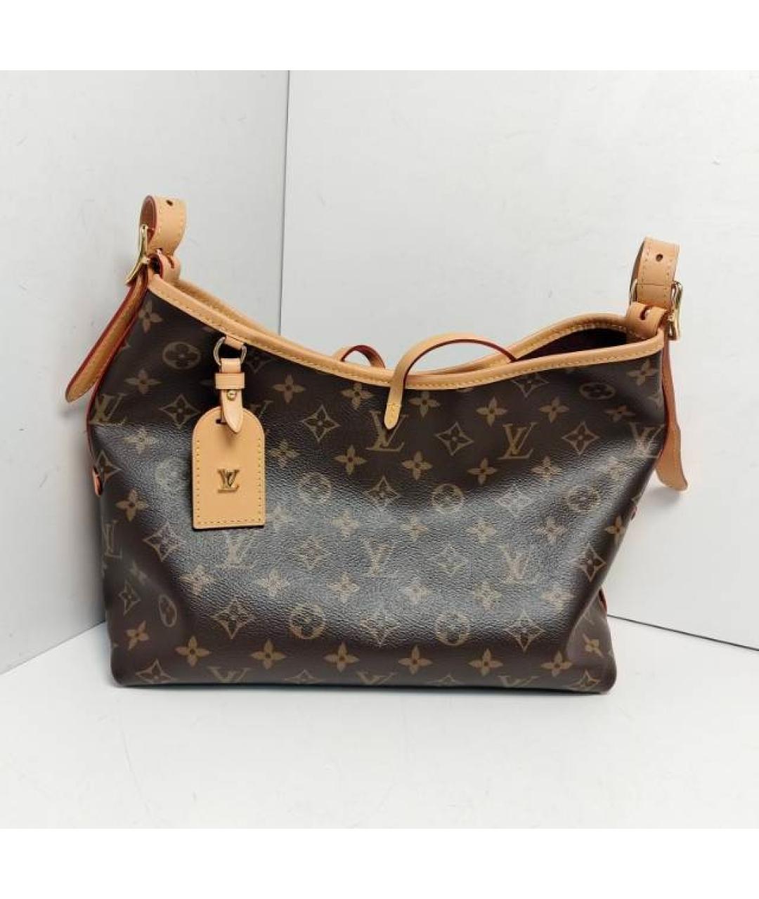 LOUIS VUITTON Коричневая сумка через плечо, фото 9
