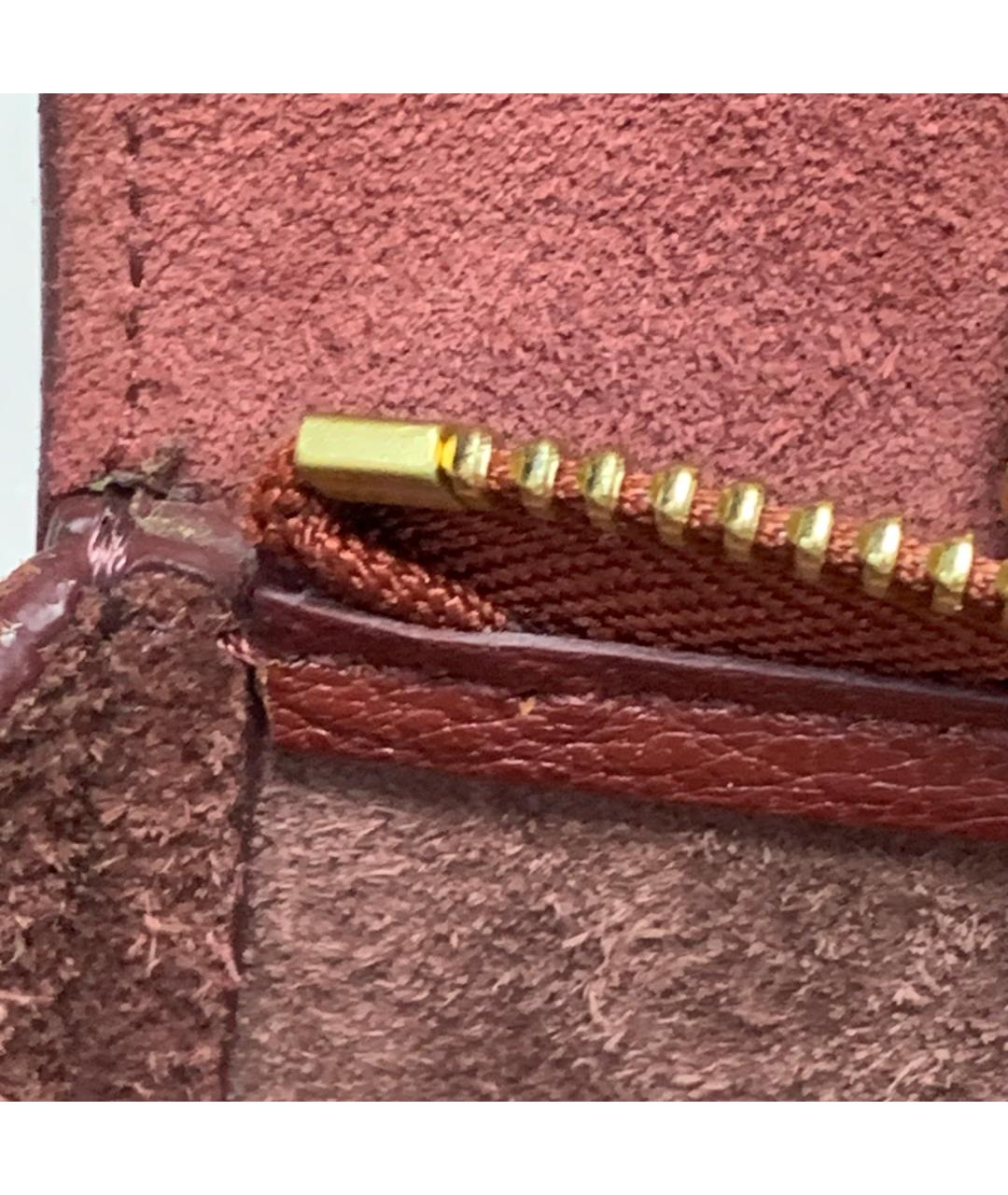CELINE Красная кожаная сумка через плечо, фото 9