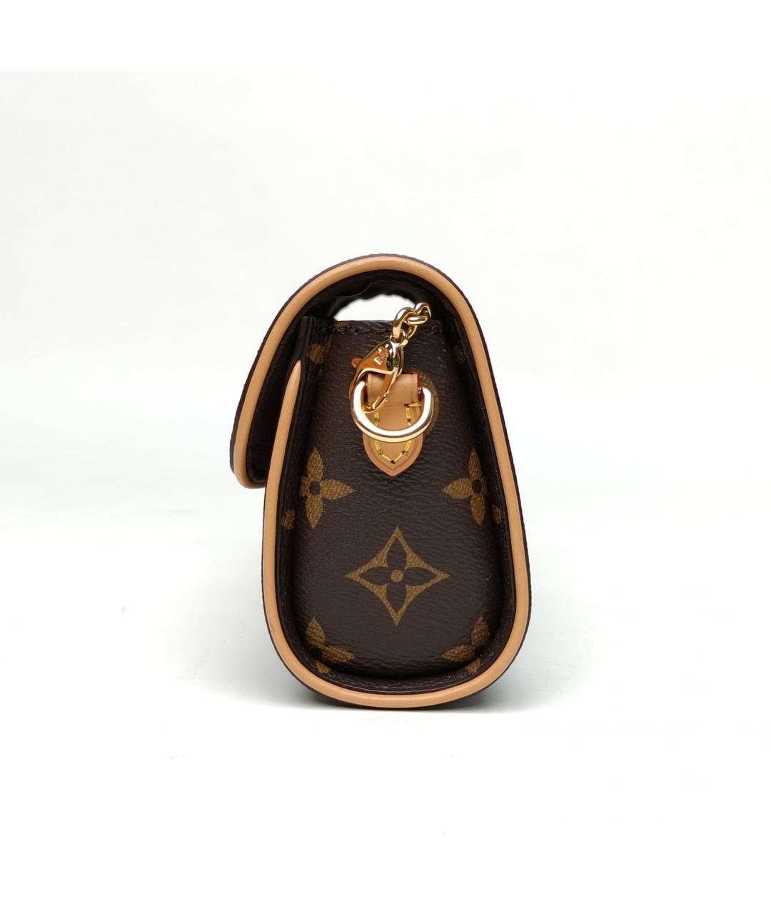 LOUIS VUITTON Коричневая сумка через плечо, фото 3