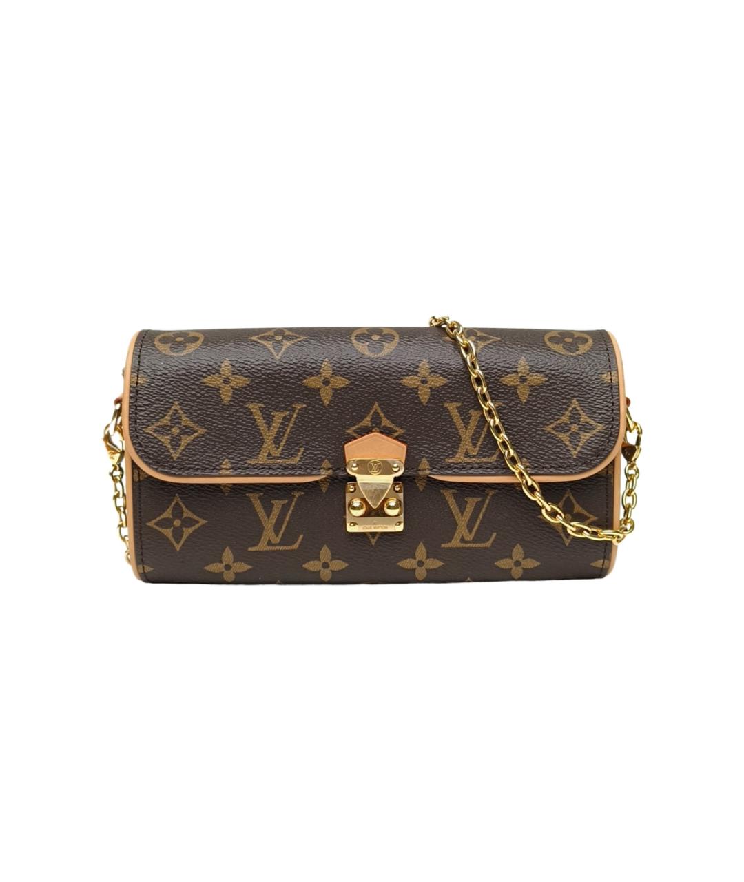 LOUIS VUITTON Коричневая сумка через плечо, фото 9