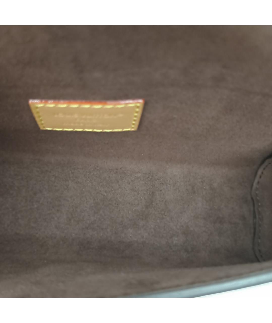 LOUIS VUITTON Коричневая сумка через плечо, фото 8