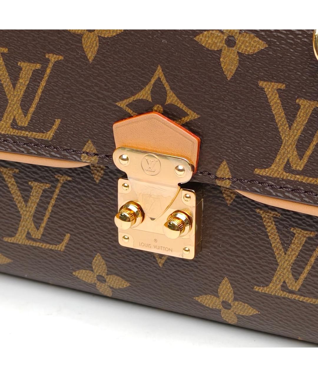 LOUIS VUITTON Коричневая сумка через плечо, фото 7