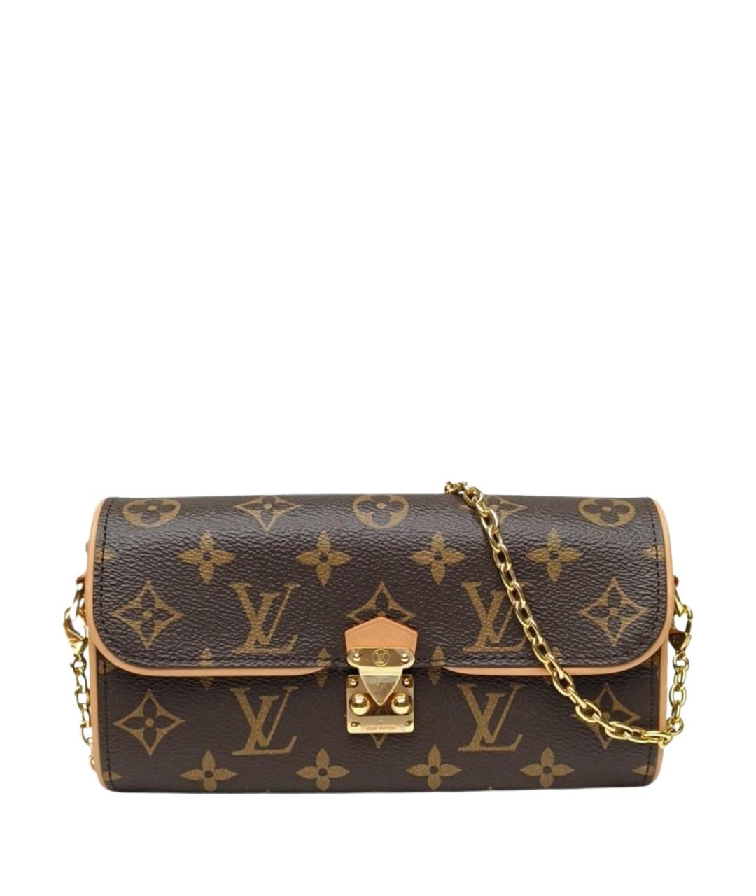 LOUIS VUITTON Коричневая сумка через плечо, фото 1