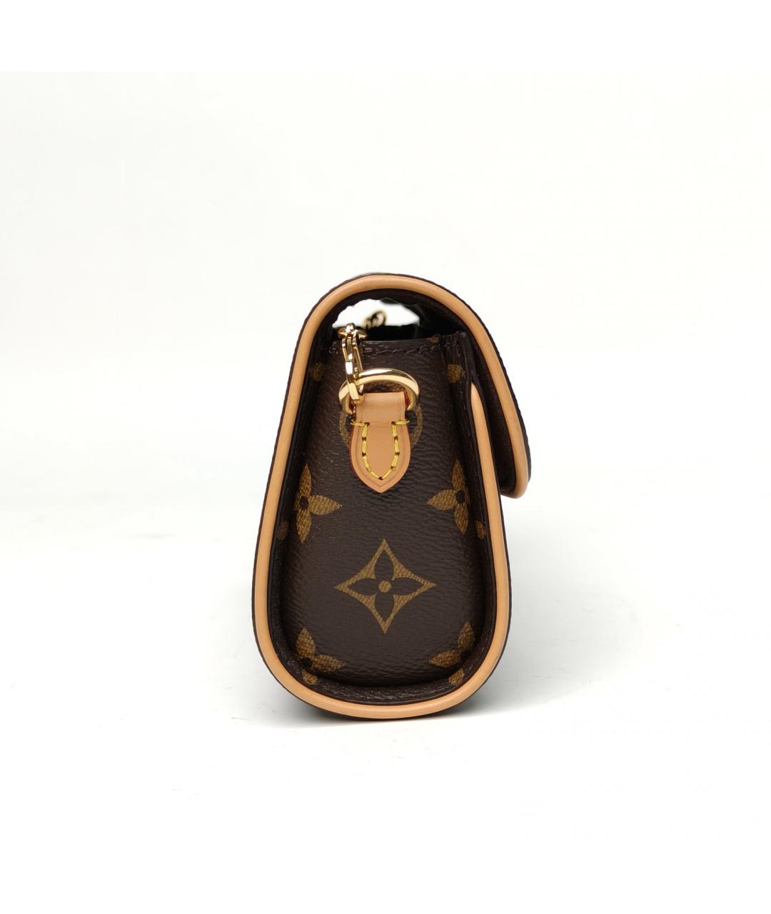 LOUIS VUITTON Коричневая сумка через плечо, фото 5