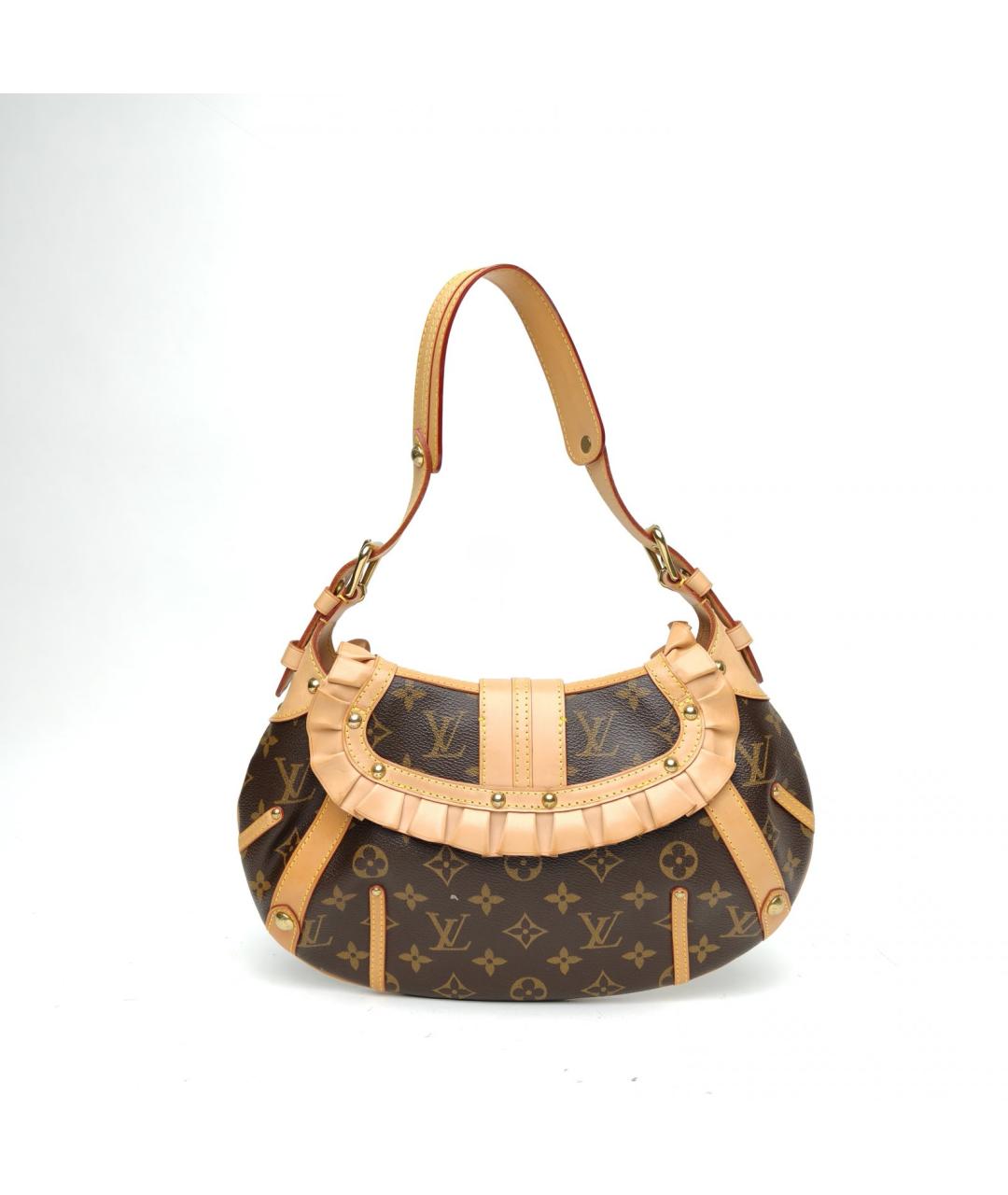 LOUIS VUITTON Коричневая сумка через плечо, фото 4