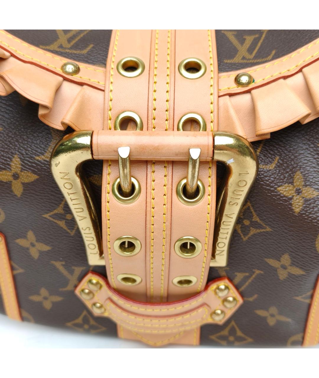 LOUIS VUITTON Коричневая сумка через плечо, фото 7