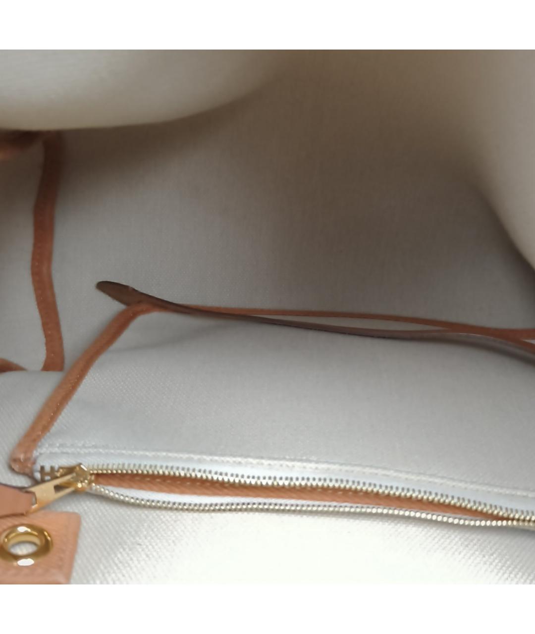 HERMES Бежевая сумка через плечо, фото 8