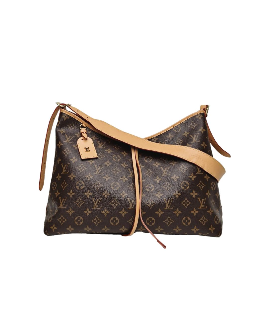 LOUIS VUITTON Коричневая сумка через плечо, фото 10