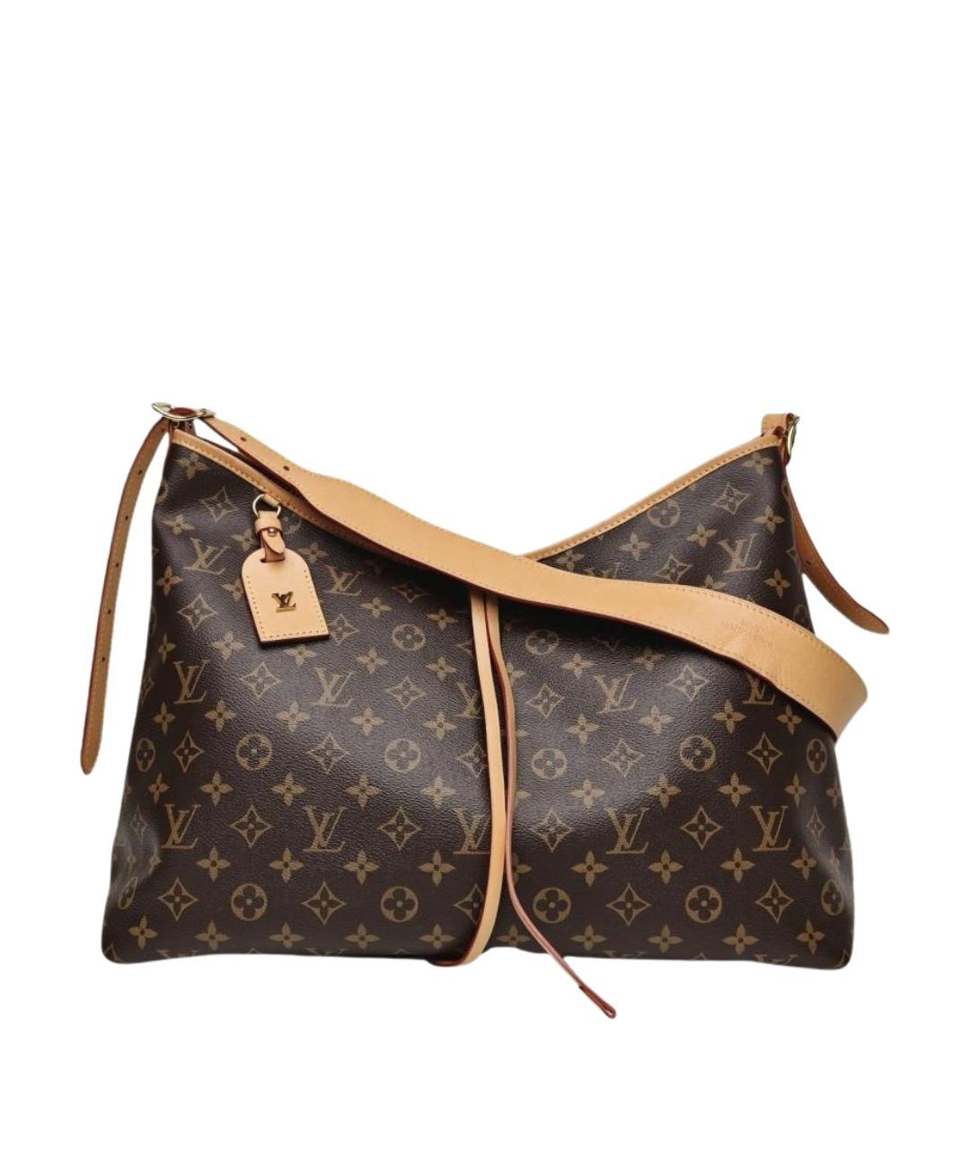 LOUIS VUITTON Коричневая сумка через плечо, фото 1