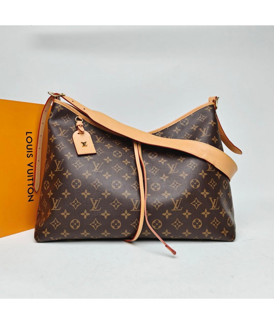 LOUIS VUITTON Коричневая сумка через плечо, фото 9