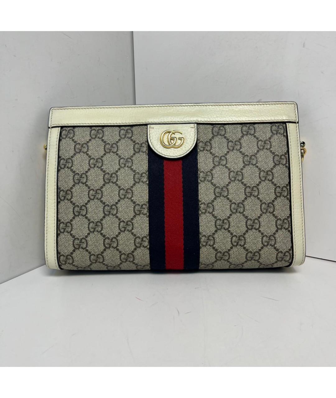 GUCCI Бежевая сумка через плечо, фото 9