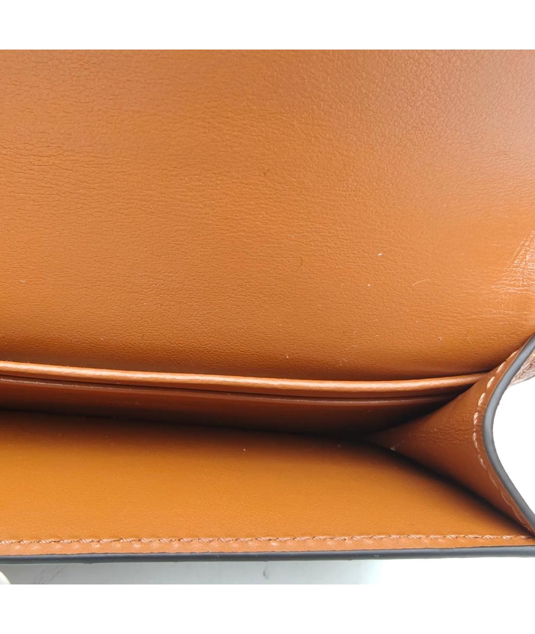 CELINE Коричневый кошелек, фото 4