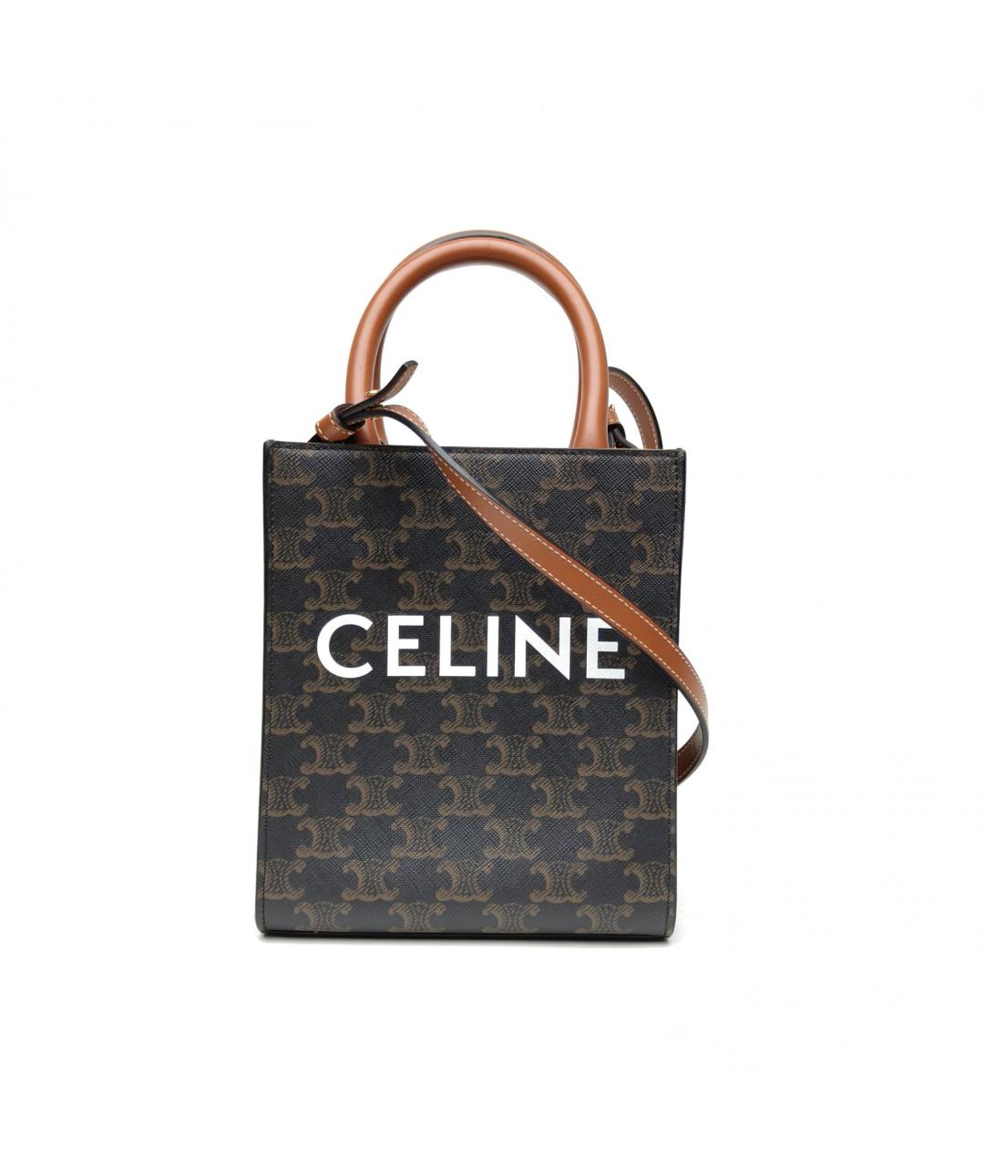 CELINE Черная сумка через плечо, фото 7