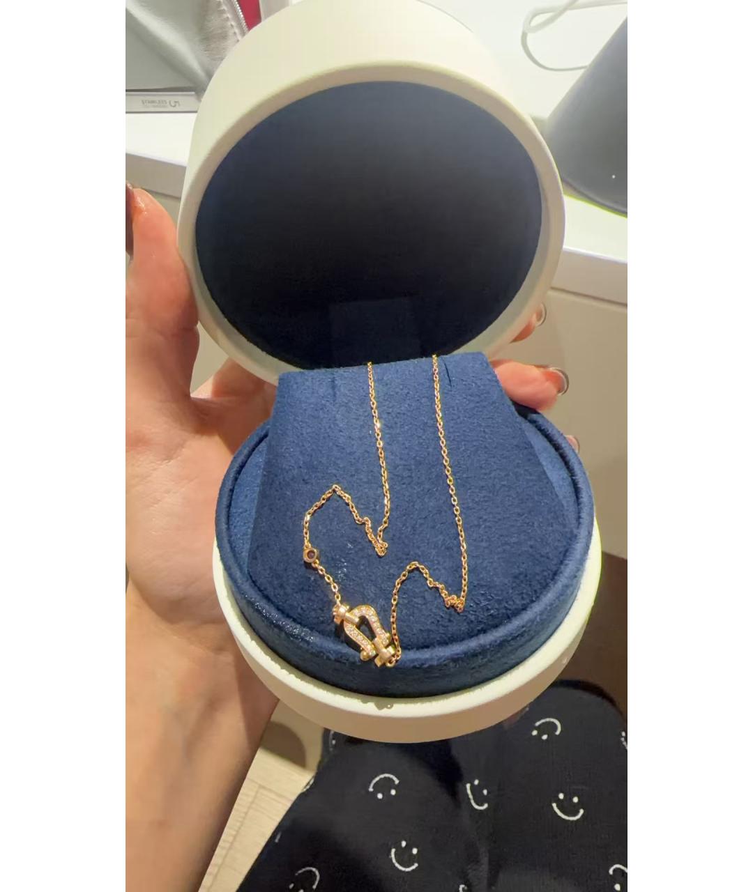 FRED Золотая подвеска из розового золота, фото 8