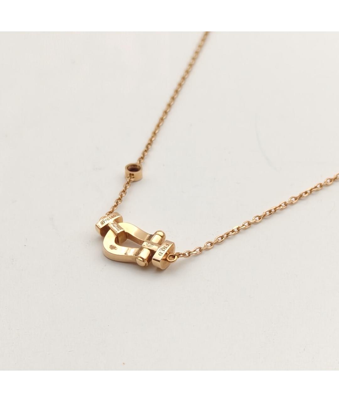 FRED Золотая подвеска из розового золота, фото 5