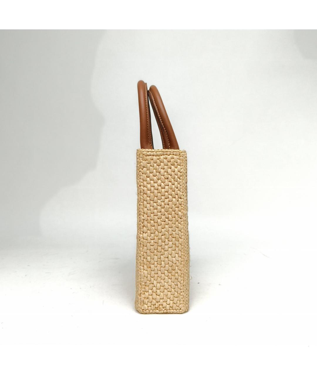 LOEWE Бежевая сумка тоут, фото 3