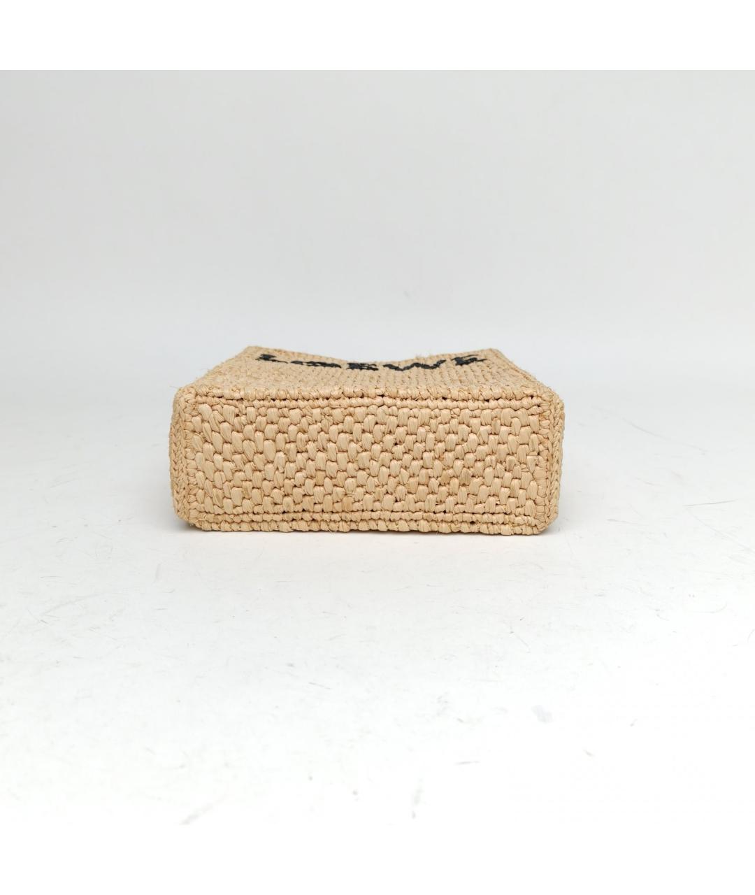 LOEWE Бежевая сумка тоут, фото 6