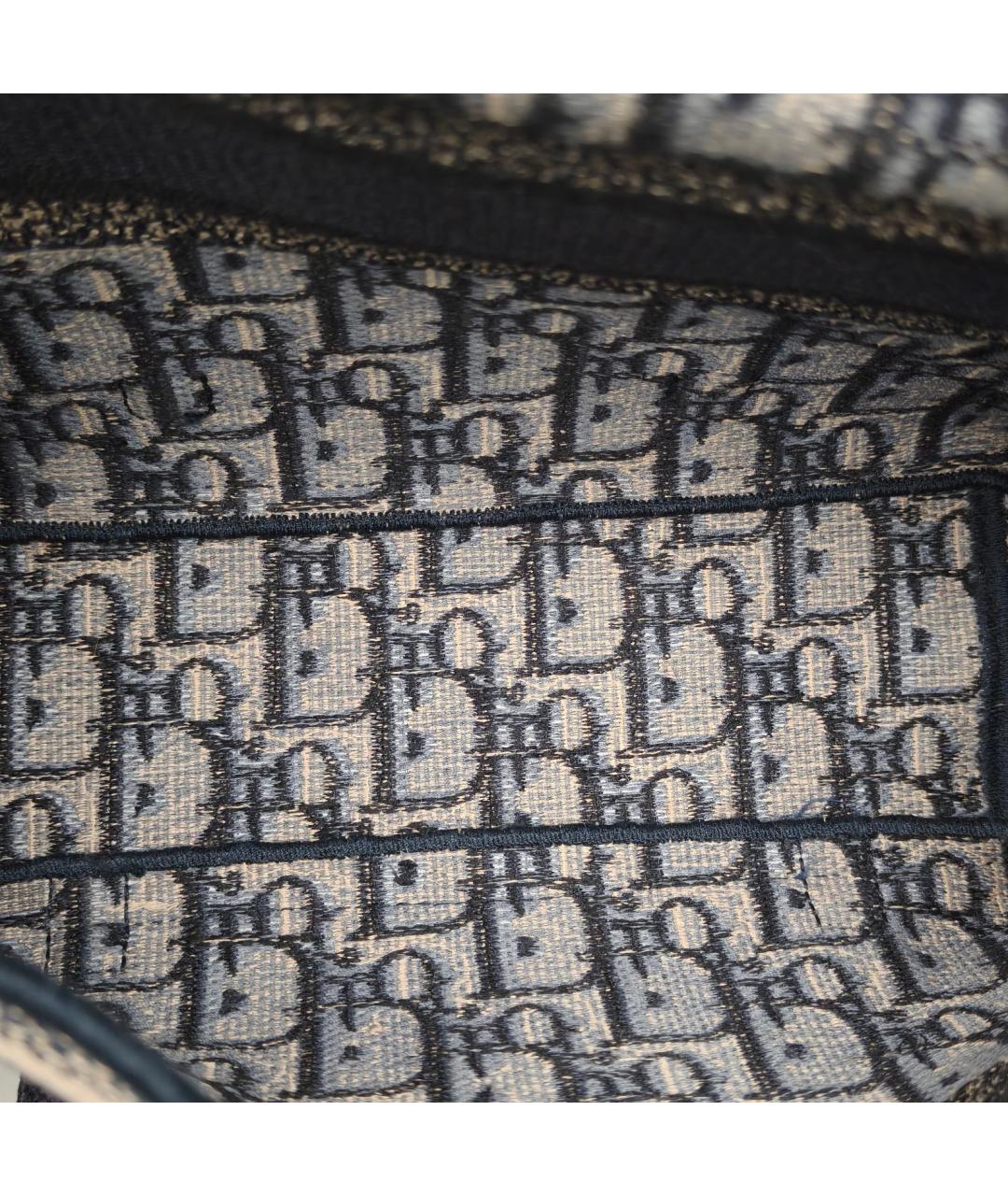 CHRISTIAN DIOR Синяя сумка через плечо, фото 8