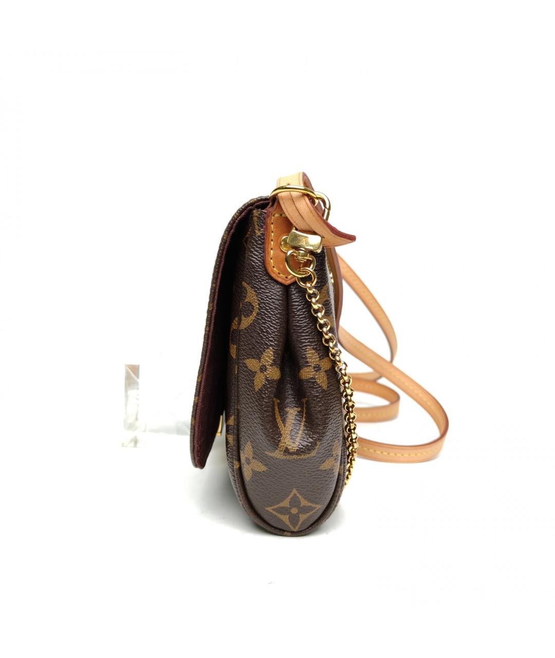 LOUIS VUITTON Коричневая сумка через плечо, фото 3