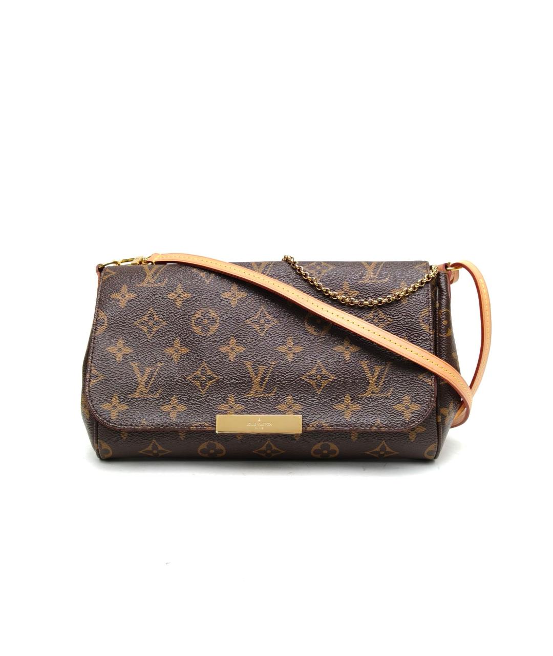 LOUIS VUITTON Коричневая сумка через плечо, фото 2